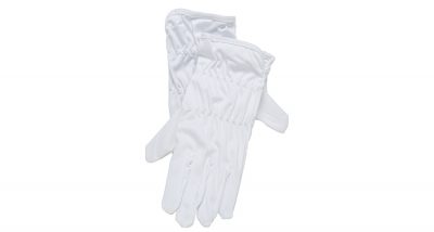 Vinyl Cleaning Glove in White